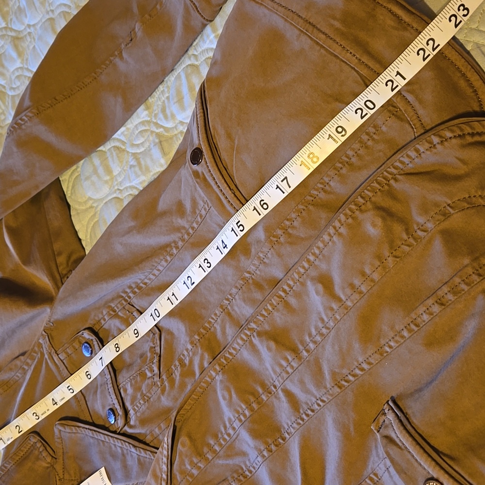 Brown Button-Up Jacket NWT - image 5